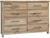 754 Dovetail Dresser - Sun Bleached 