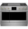 ZDP484NGTSS Monogram 48" Dual-Fuel Professional Range with 4 Burners, Grill, and Griddle (Natural Gas)