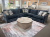 Braxton Culler Bel-Air Blue Sectional