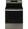 GE® 30" Free-Standing Electric Convection Range with No Preheat Air Fry and EasyWash™ Oven Tray GRF600AVES