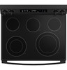 GE® 30" Free-Standing Electric Convection Range with No Preheat Air Fry and EasyWash™ Oven Tray GRF600AVBB