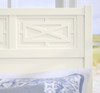 834 Tide and Timber Soft White Maple Fretwork Bed