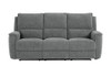 Club Level Calvin Forest Grey Power Reclining 