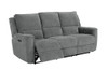 Club Level Calvin Forest Grey Power Reclining 
