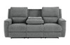 Club Level Calvin Forest Grey Power Reclining 