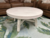 Modern Farmhouse Round Cofee Table  Modern Farmhouse Round Cofee Table