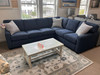 145 Sectional in Braxton Denim 