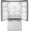 GWE19JYLFS - GE® ENERGY STAR® 18.6 Cu. Ft. Counter-Depth French-Door Refrigerator