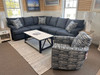Luke Kinston Sectional Ultimo Denim 