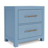 Rosalie Cabana Blue Two Drawer Nightstand