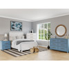 Rosalie Cabana Blue Two Drawer Nightstand