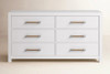 Rosalie White 66" Dresser 