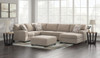 Newellen Hemp Sectional with Chaise 