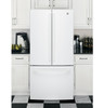 GE® Series 24.8 Cu. Ft. ENERGY STAR® French-Door Refrigerator GNE25JGKWW