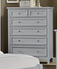 Bonanza Collection Gray Panel Bed