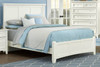 White Queen Bed Panel