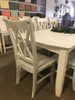 Hampton Chalk/White Dining Set