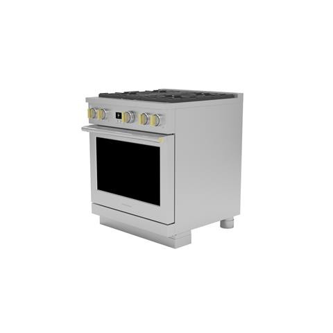 ZDP304NTSS Monogram 30" DualFuel Professional Range with 4 Burners