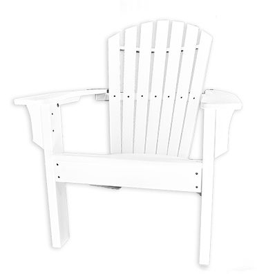 Carolina Casual CAR_ _18XL Extra Large Curved Adirondack Counter Chair