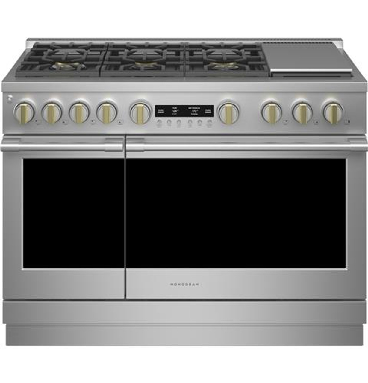 36 gas range with grill