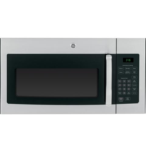 Ge 1 6 Cu Ft Stainless Steel Over The Range Microwave Oven