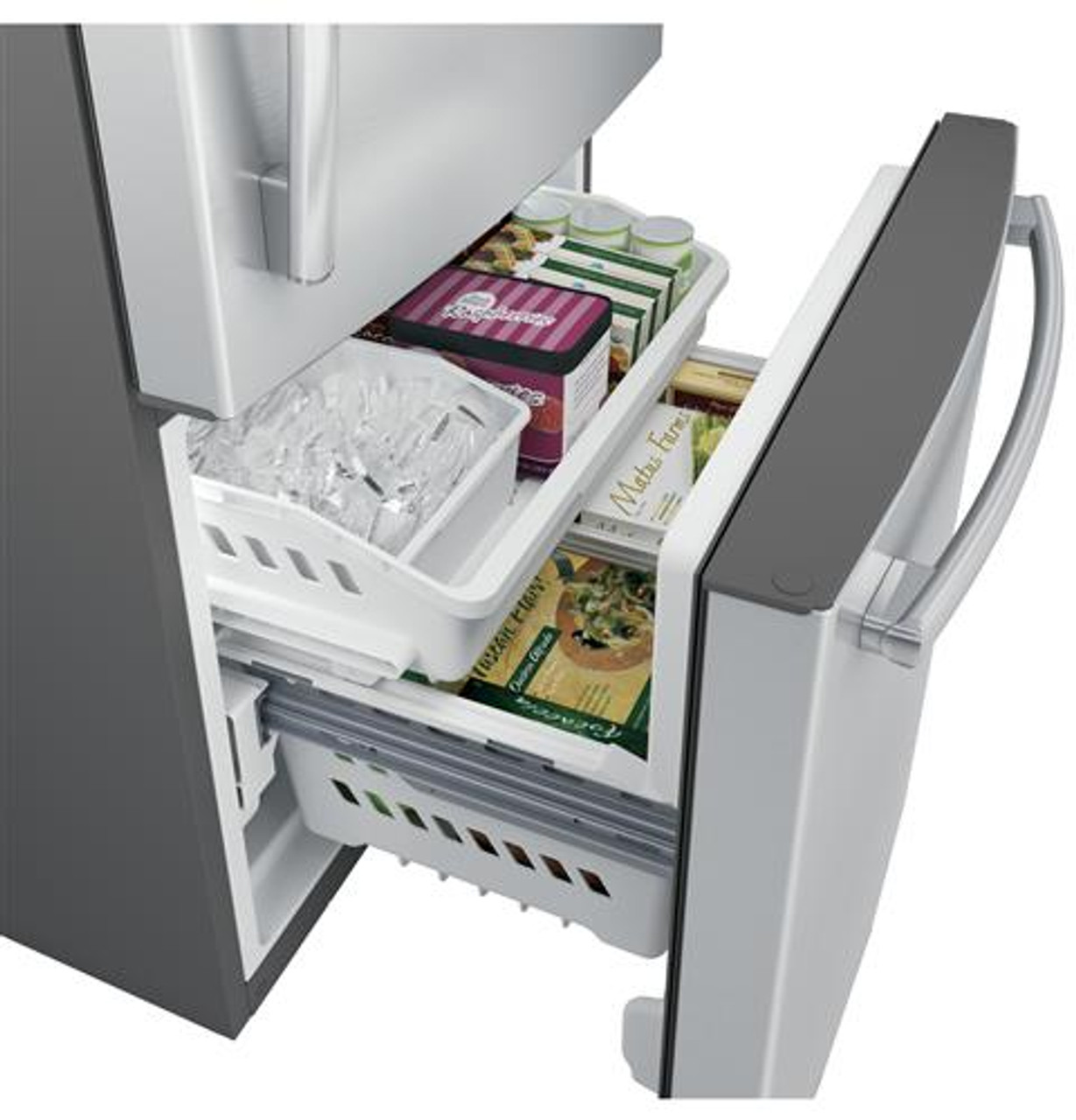 Fooページ GE - GDE25EYKFS - GE® ENERGY STAR® 24.8 Cu. Ft. Bottom