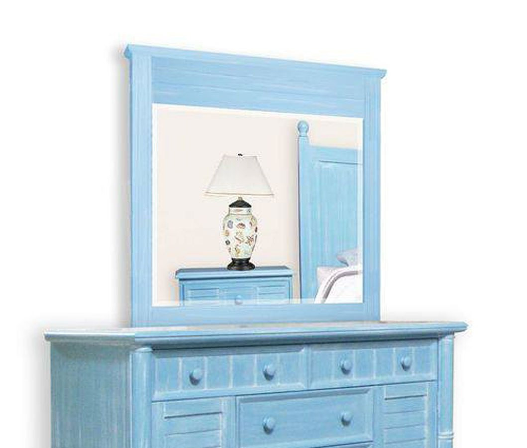 blue dresser with mirror Buy Rustic Blue Wooden Hand Carved Dresser & Wall Mirror Online at best  price