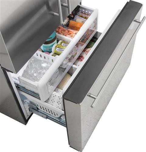 ZWE23PSNSS MONOGRAM ENERGY STAR® 23.1 CU. FT. COUNTER-DEPTH FRENCH