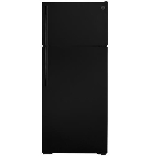 GE® ENERGY STAR® 17.5 Cu. Ft. Top-Freezer Refrigerator GIE18GTNRBB