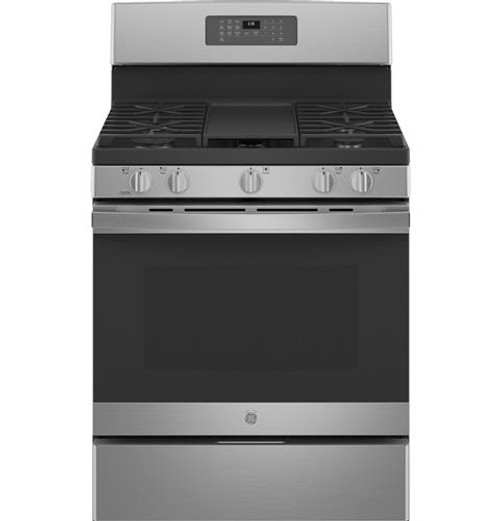 GE® 30" Free-Standing Gas Range JGB660SPSS