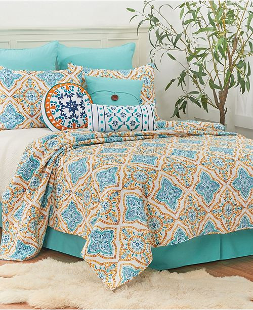 Terrace Medallion Quilt Set - Manteo 