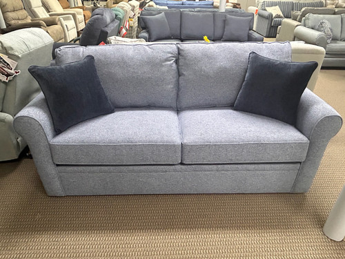 Fusion 9778 Sofa with Chaise Vibrant Oatmeal - Manteo Furniture
