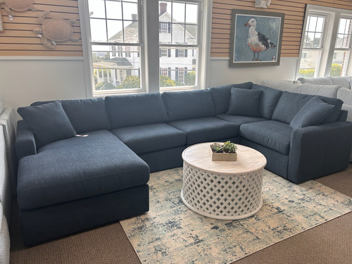 Fusion 9778 Sofa with Chaise Vibrant Oatmeal - Manteo Furniture Fusion 9778 Sofa with Chaise Vibrant Oatmeal - Manteo Furniture