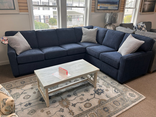 145 Sectional in Braxton Denim 