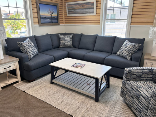 Luke Kinston Sectional Ultimo Denim 