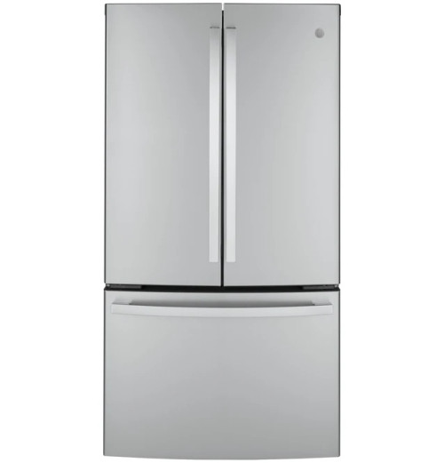 GWE23GYNFS - GE® ENERGY STAR® 23.1 Cu. Ft. Counter-Depth Fingerprint Resistant French-Door Refrigerator