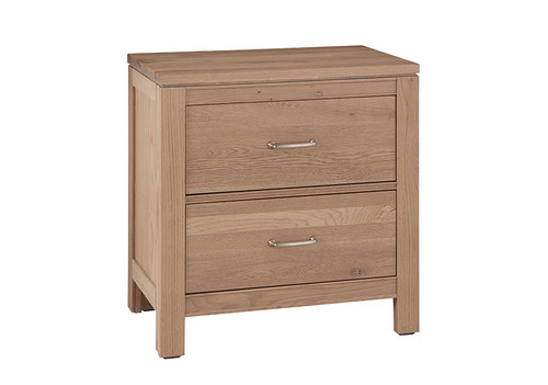 Tide and Timber Clear Oak Nightstand