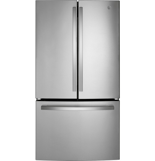 GE® ENERGY STAR® 27.0 Cu. Ft. Fingerprint Resistant French-Door Refrigerator GNE27JYMFS