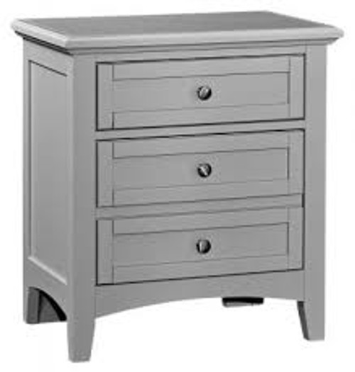 Bonanza Gray Nightstand