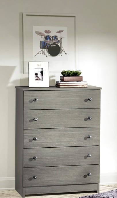 Cambridge Gray 5 Drawer Chest - Manteo Furniture & Appliance Cambridge Gray 5 Drawer Chest - Manteo Furniture & Appliance