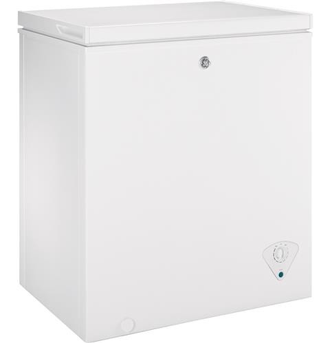 GE Garage Ready 10.7 cu. ft. Manual Defrost Chest Freezer in White  FCM11SRWW - The Home Depot