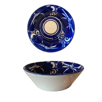 plato, ondo, azul, decoracion, plate, bowl, round, blue, decorativo, ceramic, ceramico, comida, cocina, kitchen, artesanias, comida, handmade