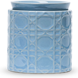 Blue Wicker Simmer Pot