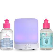 チューリップ　　エンザイムフローラプラス Fireside Charm Mini Ultrasonic Diffuser Bundle - Pink Zebra Home