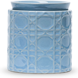 Blue Wicker Simmer Pot