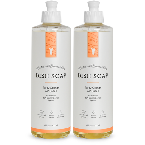 Juicy Orange Air Care+ Odor Neutralizing Dish Soap - 2 Pack