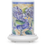 Blooming Hydrangea Simmering Light with Antique White Base