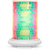 Rainbow Iridescent Simmering Light with Antique White Base
