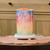 Tie Dye Simmering Light with Antique White Base
