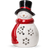 Top Hat Snowman Accent Shade